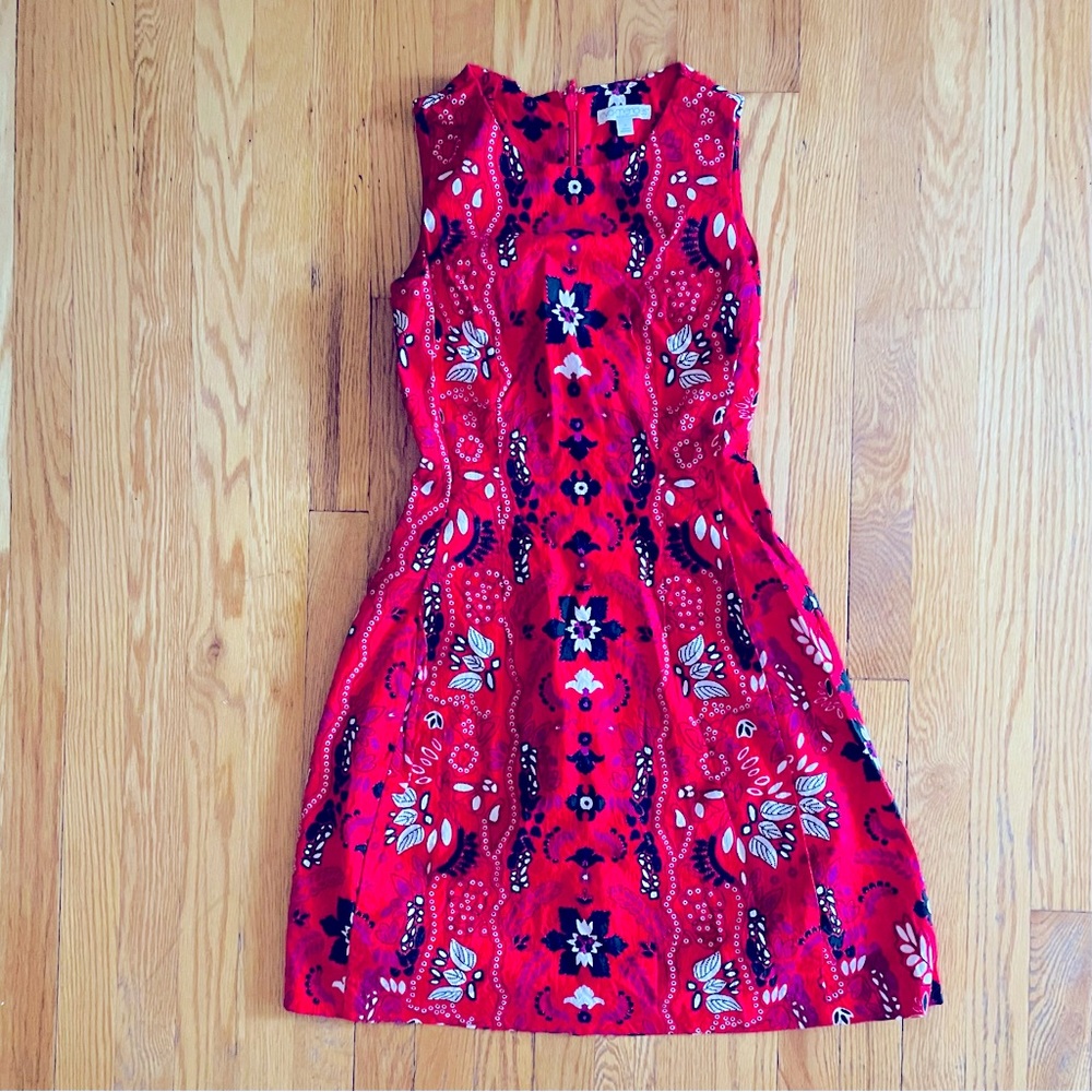 Eva Mendes for NY&Co red dress, sz 0